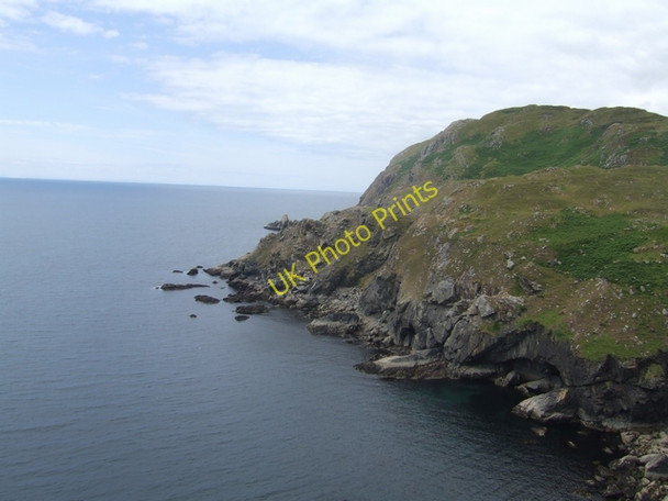 Photo 6"x4" Cliffs at Teelin Kilcar c2010