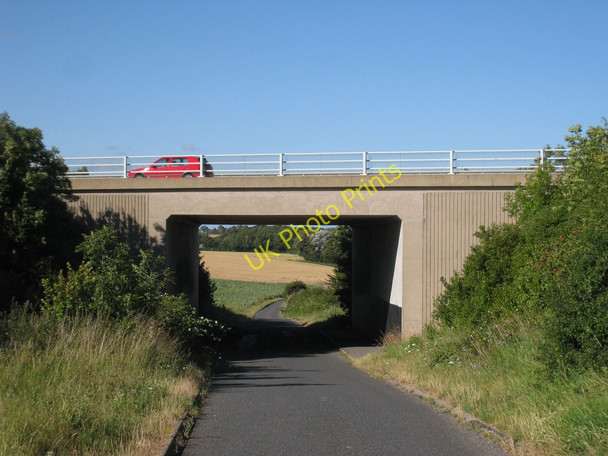 Photo 6"x4" A256 Bridge over Napchester Road Church Whitfield c2010