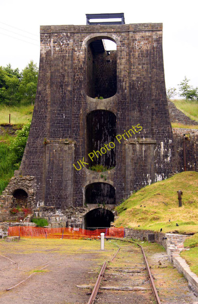 Photo 6"x4" The balance tower at Blaenavon Ironworks Blaenavon c2010