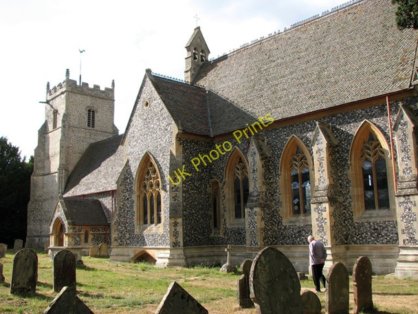 Photo 6"x4" St Mary's church in West Tofts West Tofts\/TL8392 c2010