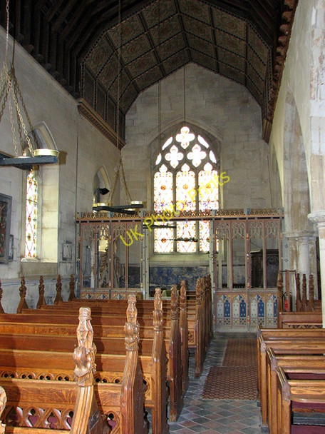 Photo 6"x4" St Mary's church in West Tofts - north aisle and chapel West Tofts\/TL8392 c2010