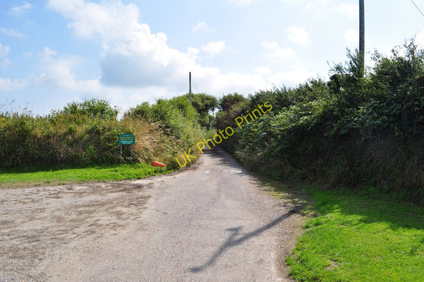 Photo 6"x4" Sandy Lane approaching Mortehoe Station Road Higher Warcombe c2010