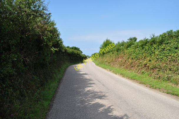 Photo 6"x4" Heading West on Sandy Lane Higher Warcombe c2010