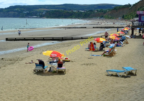 Photo 6"x4" The Beach beside Sandown Pier Sandown c2010