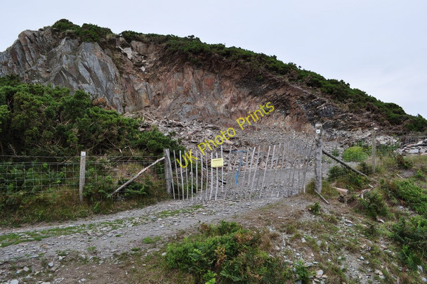 Photo 6"x4" A quarry used by the National Trust to repair dry stone walls around Mortehoe Mortehoe c2010