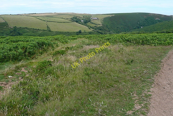 Photo 6"x4" Southern Ball moorland Malmsmead c2010