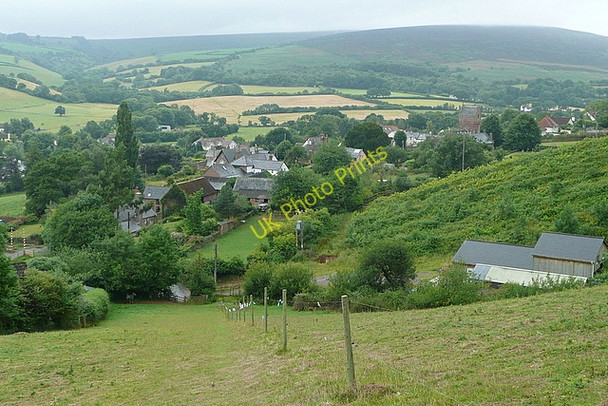 Photo 6"x4" Towards Wootton Courtenay Cowbridge\/SS9542 c2010