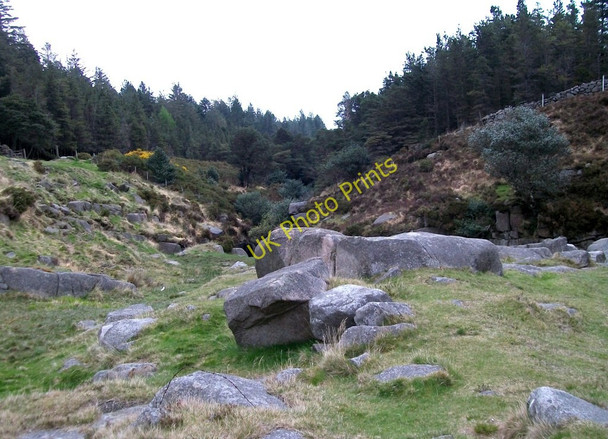 Photo 6"x4" Water transported blocks of granite on the incised floor of the river Newcastle\/J3732 c2010