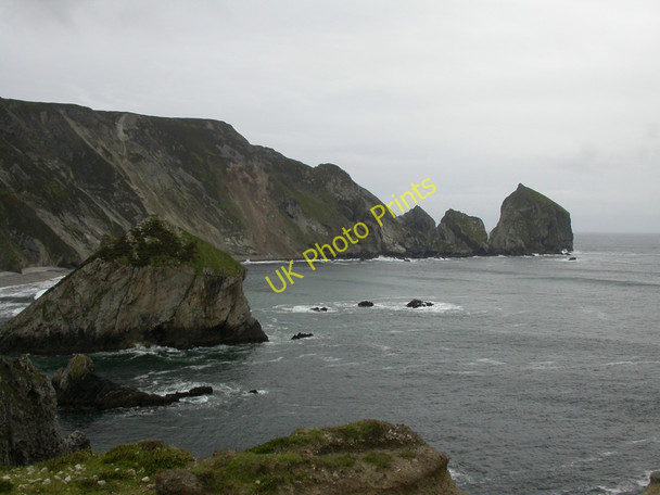 Photo 6"x4" Cliffs east of Tormore Island Kilgoly c2008