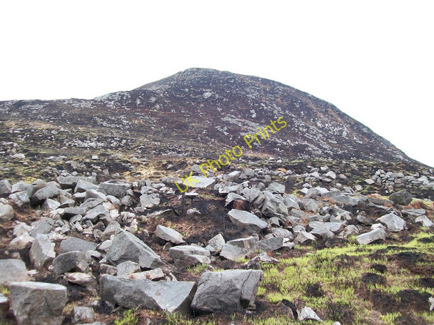 Photo 6"x4" Boulder strewn slope of Thomas's Mountain Newcastle\/J3732 c2010