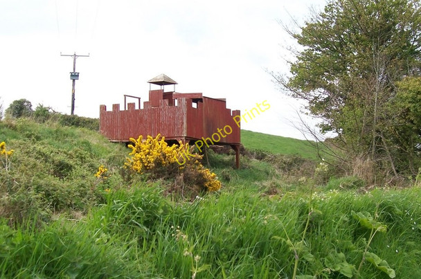 Photo 6"x4" A child's fortress at the junction of Kilmegan and Old Roads Dundrum\/J4036 c2010
