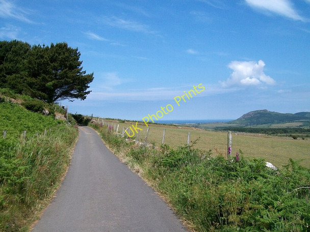 Photo 6"x4" Country road north of Tyddyn-yr-haint Penbodlas c2010