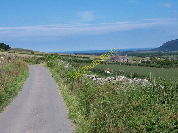 Photo 6"x4" View back along the road in the direction of Tyddyn-yr-haint Penbodlas c2010
