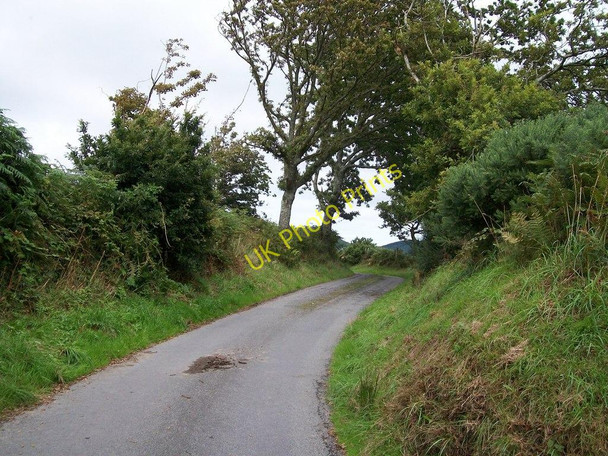 Photo 6"x4" Bends in the road near Bryniau Boduan c2010