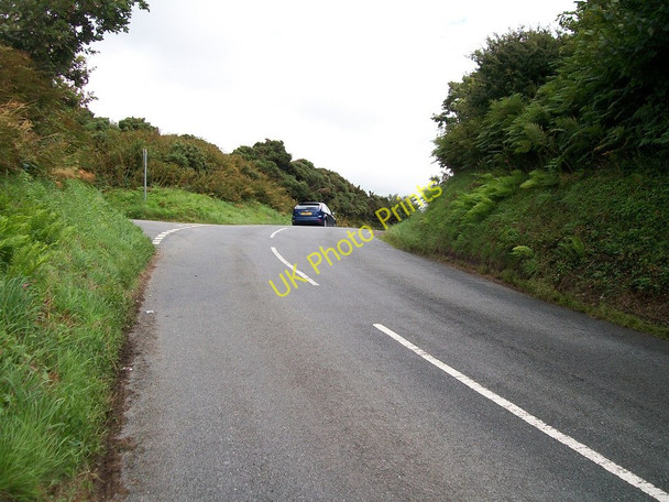 Photo 6"x4" Road junction at the top of the hill Penrhos\/SH3434 c2010