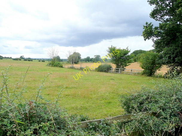 Photo 6"x4" Mixed arable and pasture Burntheath c2010