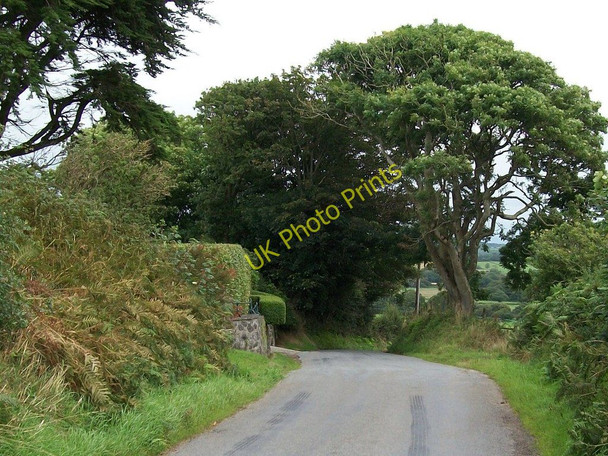 Photo 6"x4" The start of steep descent into the valley near Ael-y-Bryn Dinas\/SH2636 c2010