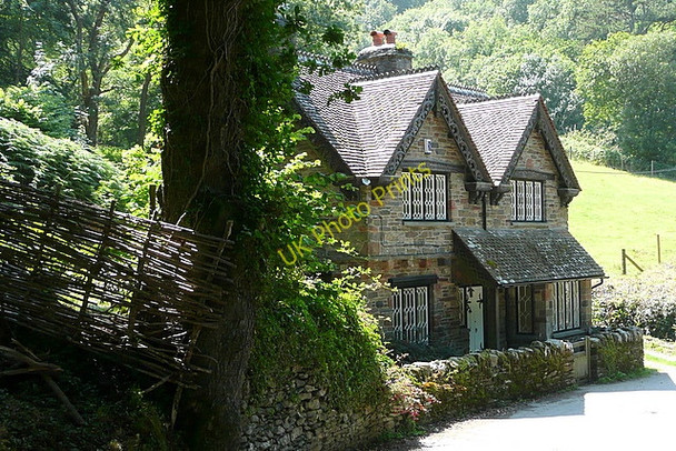 Photo 6"x4" House above Lee Bay Lynton c2010