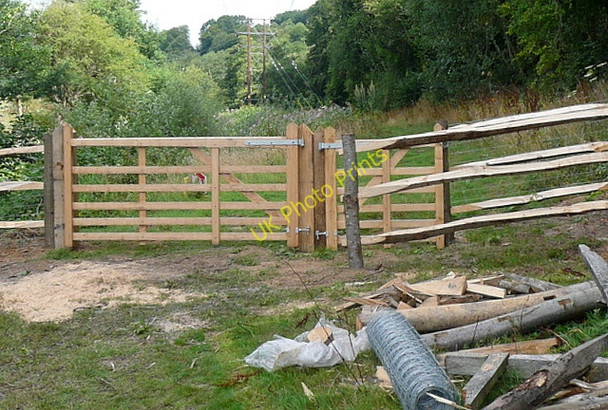 Photo 6"x4" Path works at Stedham Midhurst c2010