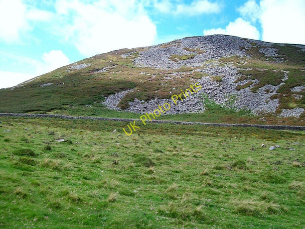 Photo 6"x4" The southeastern scree-covered slope of Garn Fadryn from the col Garnfadryn c2010