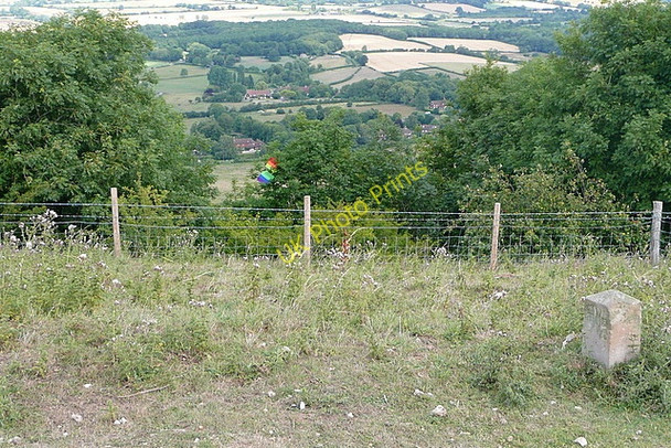 Photo 6"x4" View from the beacon Westmeston c2010