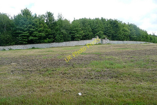 Photo 6"x4" Estate wall at West Dean West Dean\/SU8612 c2010