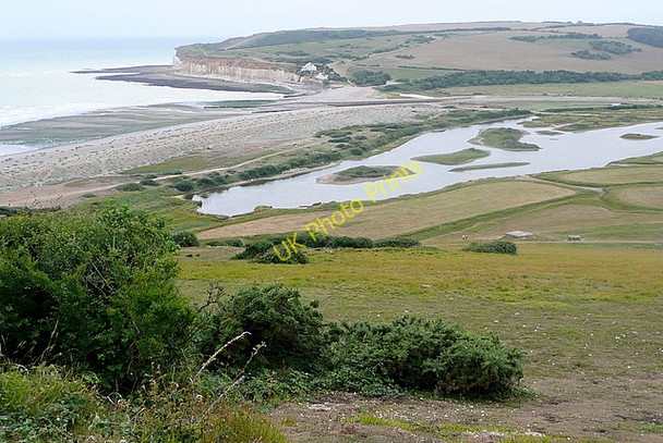 Photo 6"x4" Towards Cuckmere Haven Westdean c2010