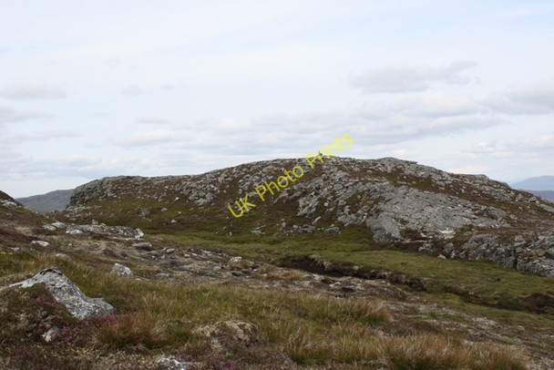 Photo 6"x4" Rocky mound below Creag Dhubh Kingussie c2010