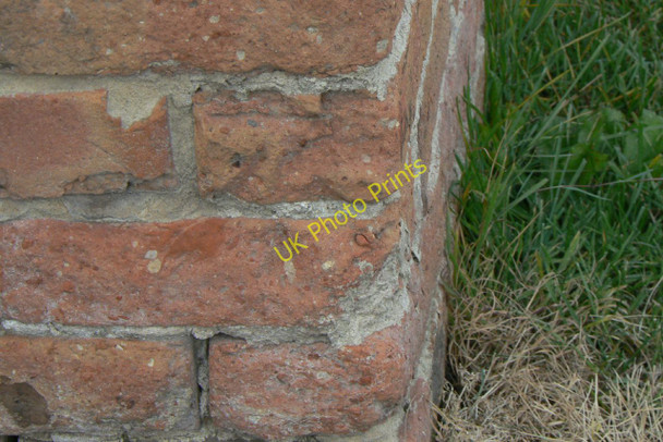Photo 6"x4" Bench mark at Dorket Head Farm Arnold\/SK5945 c2010