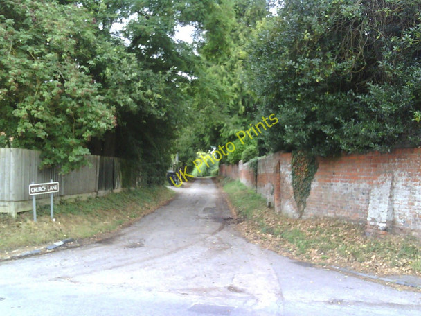Photo 6"x4" Church Lane, South Moreton South Moreton c2010