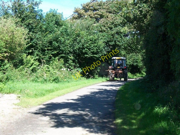 Photo 6"x4" Farm road at Bryn Odol Dinas\/SH2636 c2010