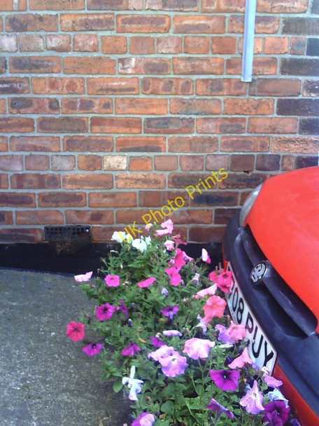 Photo 6"x4" Benchmark on side of #46 Teesdale Road Nottingham\/SK5641 c2010