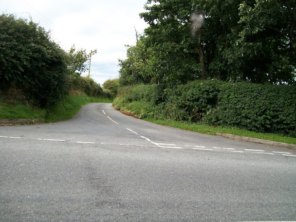 Photo 6"x4" Farm access road on the southern outskirts of Tudweiliog Tudweiliog c2010