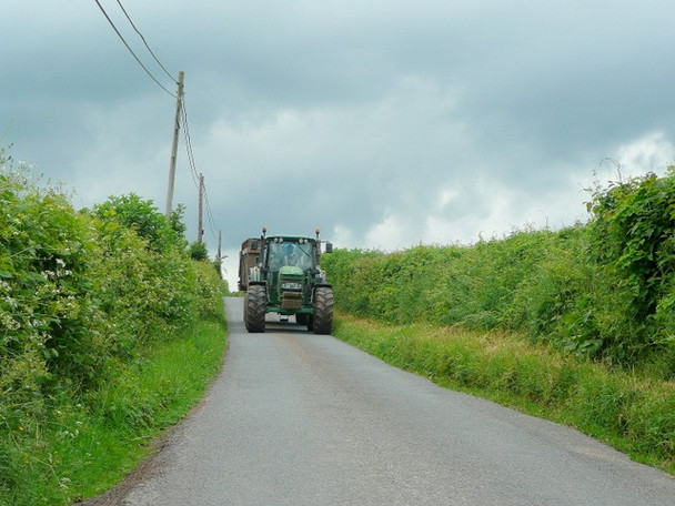 Photo 6"x4" Give way! Orcop c2010