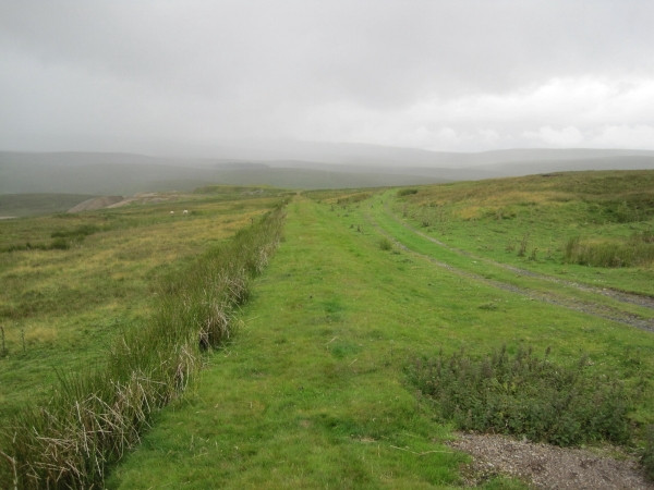 Photo 6"x4" Inclined Plane for Former Waggonway, Greenhurth Mine Greenhurth Sike c2010