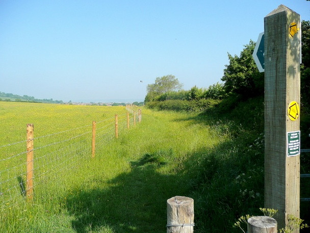 Photo 6"x4" Footpath north-west from Norton Lane Whitchurch\/ST6167 c2010