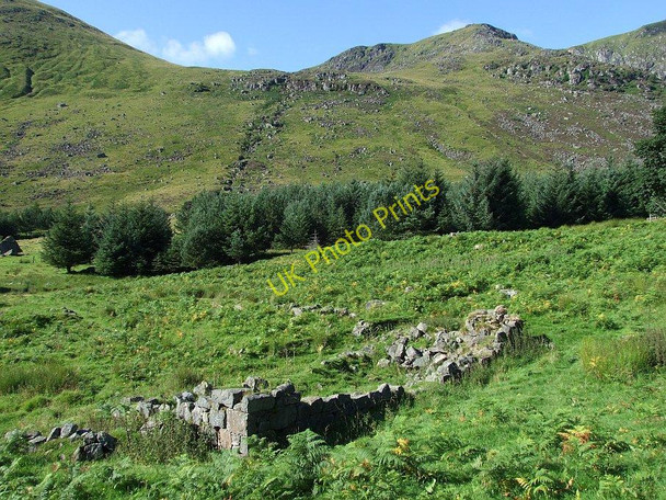 Photo 6"x4" Hillocks in Glen Clova Acharn\/NO2876 c2010