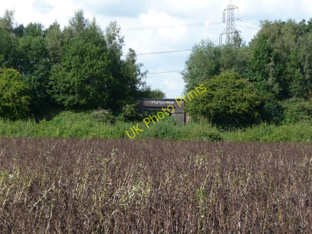 Photo 6"x4" Bridge over a stream, the former Methley Joint railway Lower Altofts c2010
