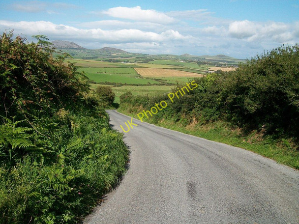 Photo 6"x4" Steep hill below Capel Tyddyn Botwnnog c2010