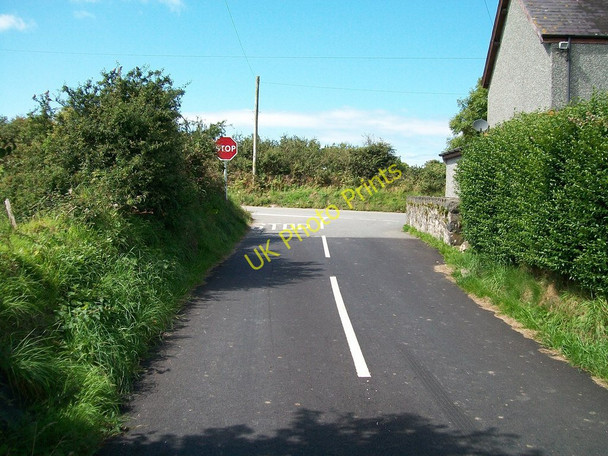Photo 6"x4" Road junction near Pont Llangwnnadl Llangwnnadl c2010
