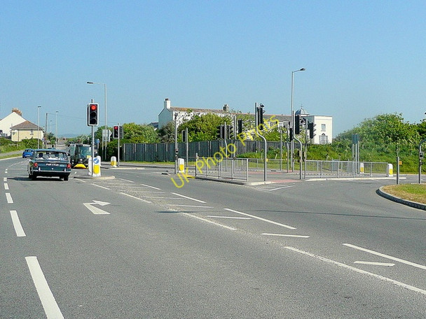 Photo 6"x4" Chickerell Road traffic lights Charlestown\/SY6479 c2010