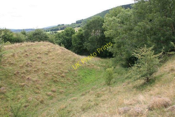 Photo 6"x4" View towards the footpath New Radnor c2010
