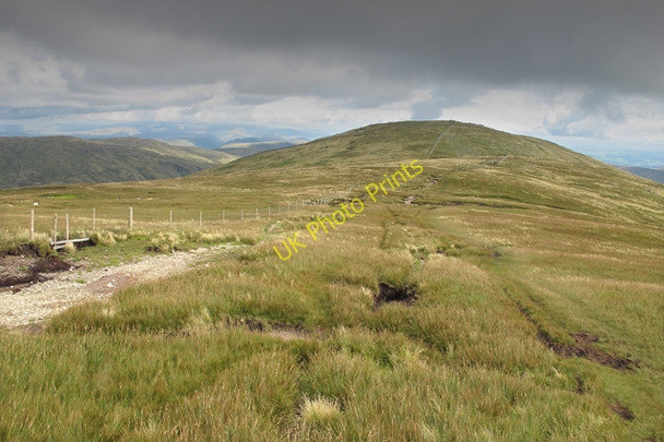 Photo 6"x4" Footpath and fence on The Knowe Kentmere c2010