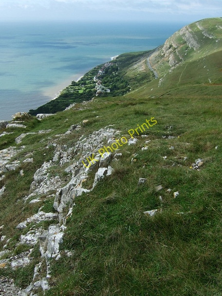 Photo 6"x4" View of Gogarth from the Top of Great Orme Llandudno c2010