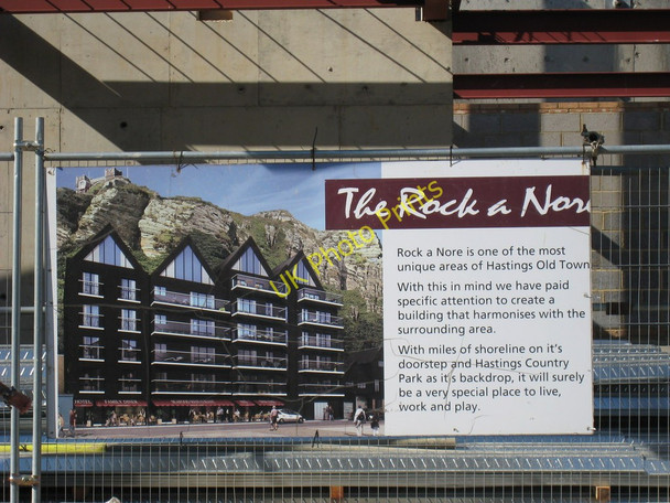 Photo 6"x4" Building Site Information Sign Hastings\/TQ8110 c2010