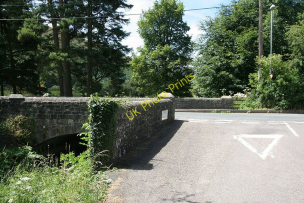 Photo 6"x4" Junction by the bridge New Radnor c2010