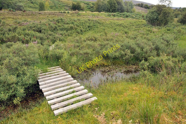 Photo 6"x4" Boggy ground in Strath Avon Milton\/NJ1424 c2010