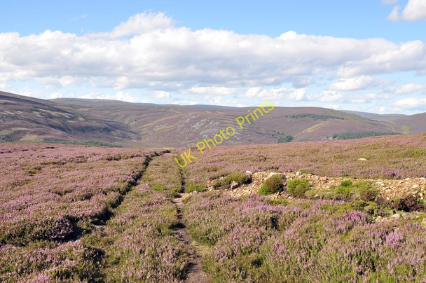 Photo 6"x4" Hill track across Carn Dubh Corgarff c2010