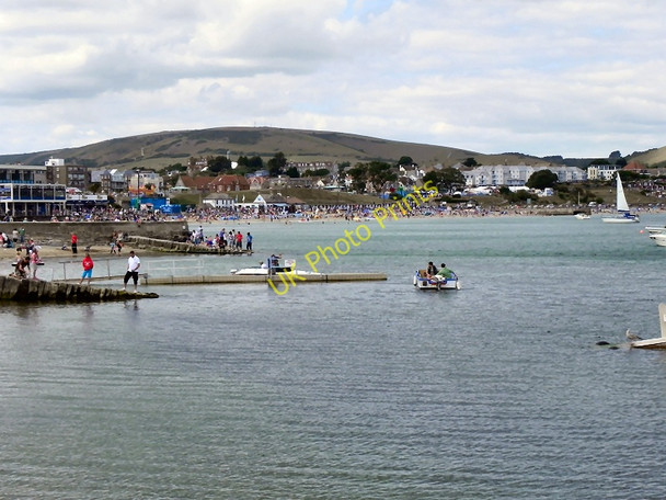 Photo 6"x4" Swanage Bay and Beach Swanage c2010