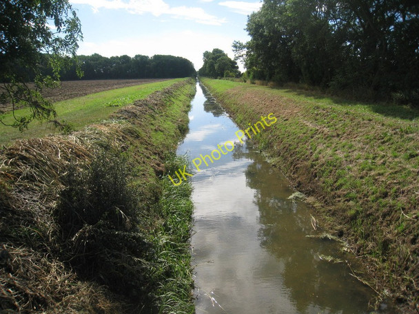 Photo 6"x4" Land Drain from North Carr Lane (1) Saxby All Saints c2010